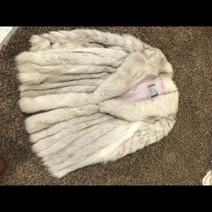 Saga Silver Fox Coat